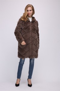 1708144 rex rabbit fur coat double-faced coat eileenhou with hood (29)
