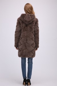 1708144 rex rabbit fur coat double-faced coat eileenhou with hood (38)
