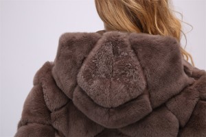1708144 rex rabbit fur coat double-faced coat eileenhou with hood (40)