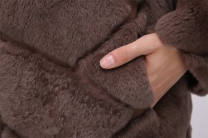 1708144 rex rabbit fur coat double-faced coat eileenhou with hood (42)