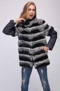 1708147 rabbit chinchilla coat detachable sleeve (115)