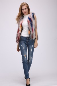 1708150 raccoon fur multicolor vest lvcomeff (3)