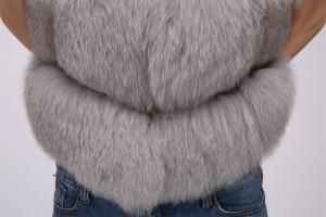 1708153 fox fur short bolero vest lvcomeff (39)