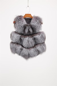 1708153 fox fur short bolero vest lvcomeff (4)