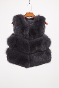 1708153 fox fur short bolero vest lvcomeff (7)