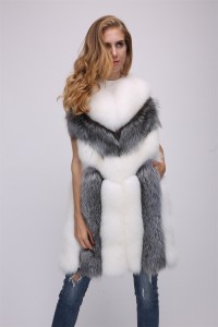 1708158 white silver fox fur vest lvcomeff (19)