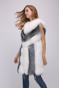 1708158 white silver fox fur vest lvcomeff (29)