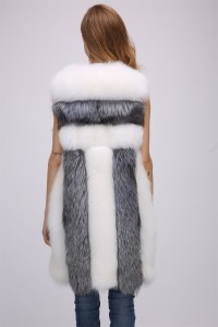 1708158 white silver fox fur vest lvcomeff (30)