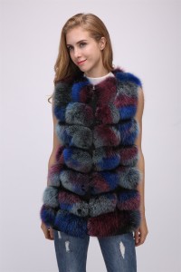 1708161 multicolor fox fur gilet eileenhou (18)