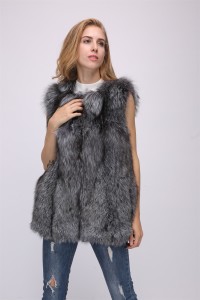 1708162 silver fox fur vest eileenhou (17)