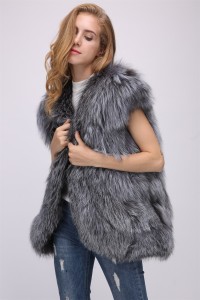 1708165 fox fur gilet waistcoat eilenehou (7)