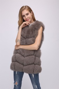 1708175 fox fur vest eileenhou blue (26)
