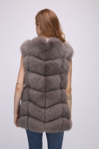 1708175 fox fur vest eileenhou blue (29)
