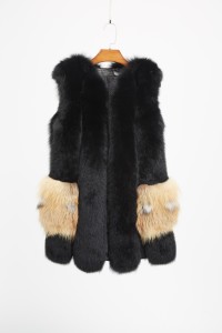 1708176 fox fur vest with big pocket eileenhou (3)