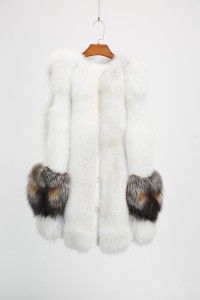 1708176 fox fur vest with big pocket eileenhou (5)