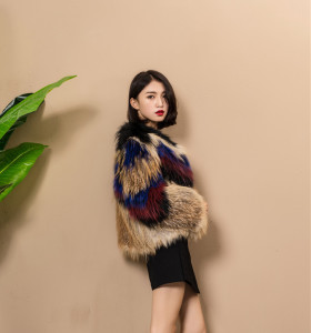 knitted raccoon fur jacket 1705110 (8)
