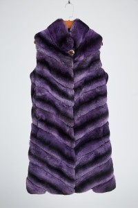 1710001 rex rabbit fur vest chinchilla (37)