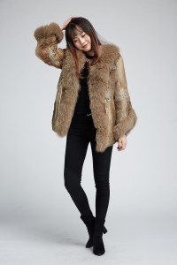 1710006 rabbit fur coat with raccoon fur collar eileenhou (10)