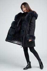 1710020 parka coat with fox fur trimming eileenhou (1)