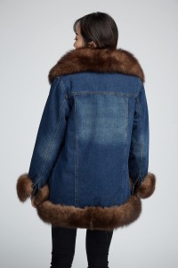 1710027 denim coat with mink fur lining eileenhou (30)