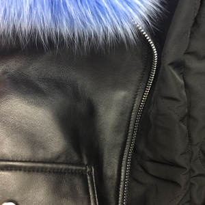1709045 leather jacket with fox fur collar eileenhou (51)
