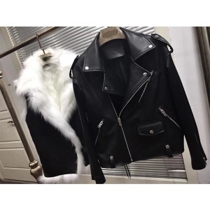 1709046 leather jacket with fox fur lining 1709046 (8)