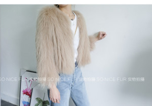 1709055 knitted raccoon fur jacket eileenhou (3)