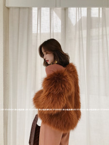 1709055 knitted raccoon fur jacket eileenhou (78)