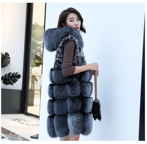 1710041 lamb fur fox fur vest with hood (9)