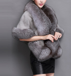 1801031 mink fox fur shawl eileenhou (2)