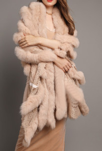 1801035 lace fox fur shawl eileenhou (2)