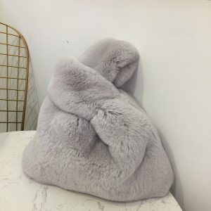 1802047 rex rabbit fur smile handbag mini eileenhou (14)
