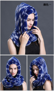 1805080 rex rabbit fur snow hat scarf eileenhou (17)