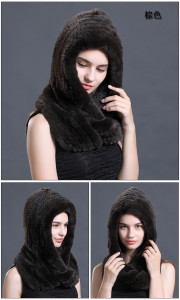 1805080 rex rabbit fur snow hat scarf eileenhou (7)