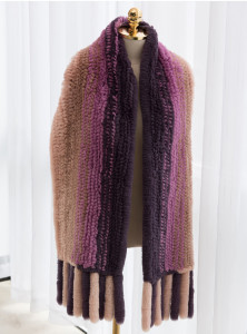 1805094 knitted rex rabbit fur scarf eileenhou (8)