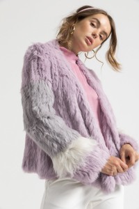 1805105 knitted rabbit lamb fur coat eileenhou (6)