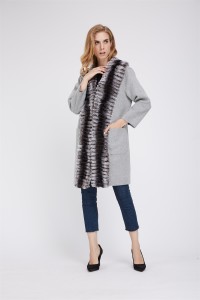 1807003 wool coat with rex rabbit fur front eileenhou (23)