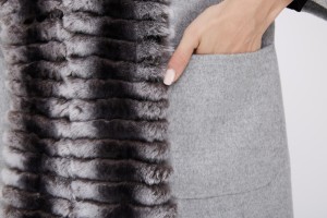 1807003 wool coat with rex rabbit fur front eileenhou (37)