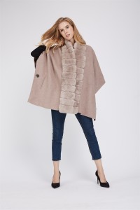 1807006 wool cape with rex rabbit fur front eileenhou (31)