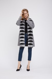 1807008 wool coat with rex rabbit fur collar LVCOMEFF (25)