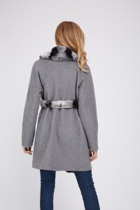 1807008 wool coat with rex rabbit fur collar LVCOMEFF (51)