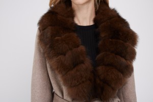 1807010 long wool coat with fox fur collar LVCOMEFF (44)