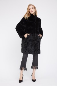 1807030 rex rabbit fur coat with sheep fur bottom eileenhou (20)