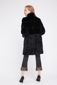 1807030 rex rabbit fur coat with sheep fur bottom eileenhou (26)
