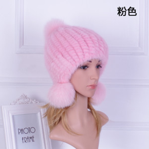 1807058 mink fur hat with fox fur pompms eileenhou (40)