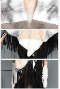 mink fur cape shawl 1802039 (5)
