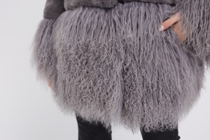 rabbit fur coat with sheep fur bottom eileenhou (34)