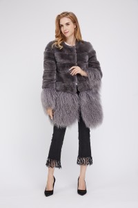 rabbit fur coat with sheep fur bottom eileenhou (7)