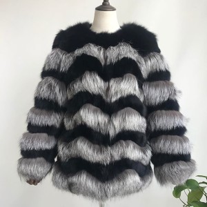 red black silver fox fur coat 1806006 eileenhou (3)