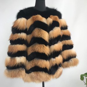 red black silver fox fur coat 1806006 eileenhou (4)